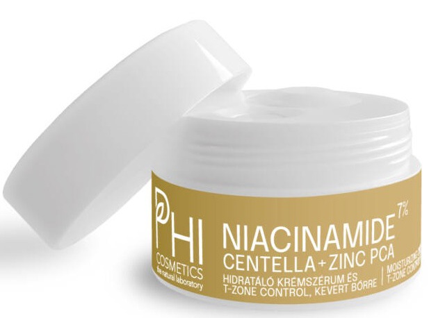 PHI Cosmetics Niacinamide 7% T-Zone Control Moisturizing Cream Serum