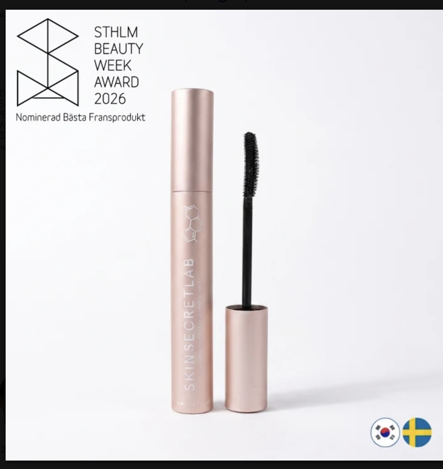 Skin secret lab Growth Serum Infused Mascara Black