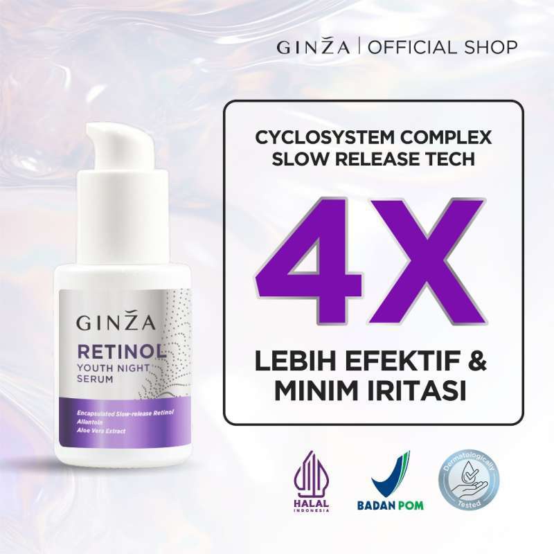 Ginza Retinol Youth Night Serum