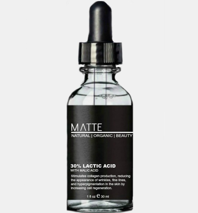 Matte Lactic Acid 30% With Malic Acid
