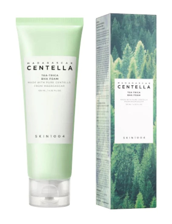 skin 1004 Madagascar Centella Tea-trica BHA Foam