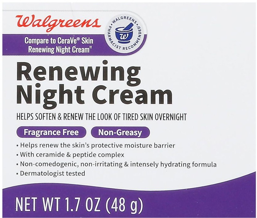 Walgreens Renewing Night Cream