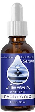 Sierra Naturals Hyaluronic Anti-oxidant Facial Treatment Serum