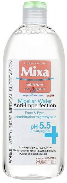Mixa Micellar Water Anti-Imperfection