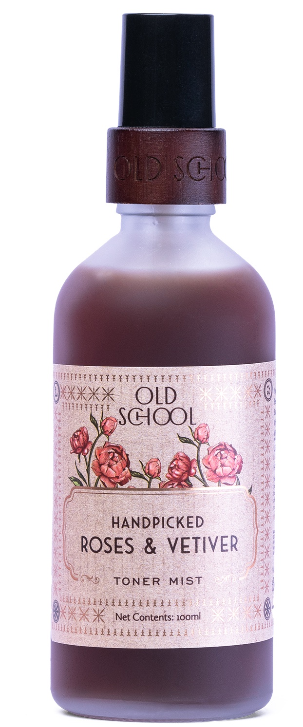 Old School Rituals Handpicked Roses & Vetiver Toner Mist