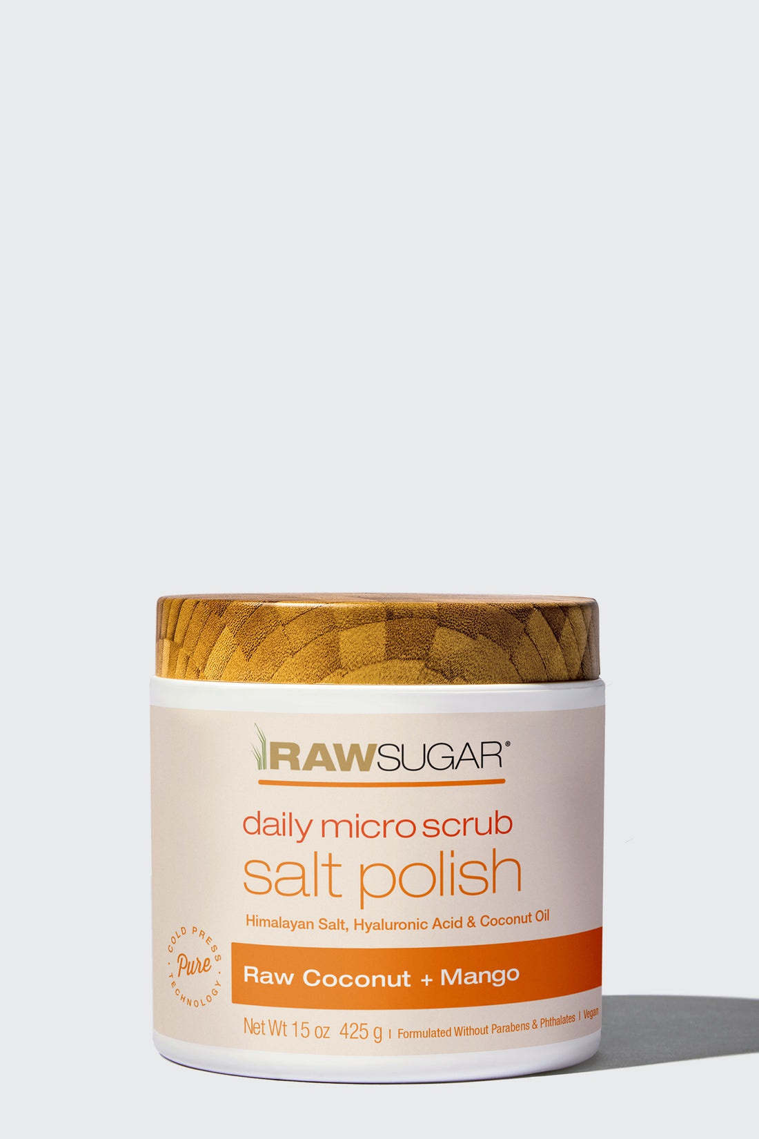 Raw Sugar Daily Micro Scrub Salt Polish