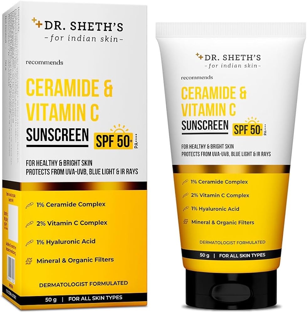 Dr Sheth 's Vit C And Ceramide Sunscreen