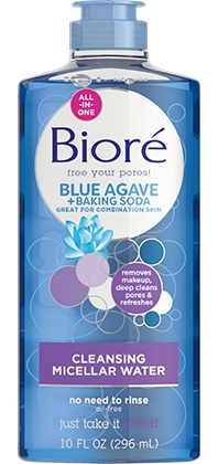 Biore Blue Agave + Baking Soda Cleaning Micellar Water