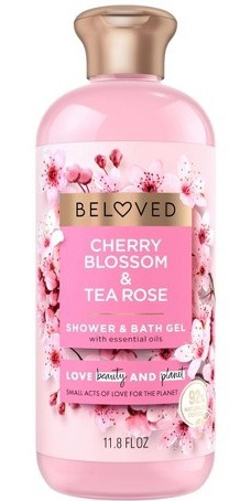 Beloved Cherry Blossom & Tea Rose Shower & Bath Gel Body Wash