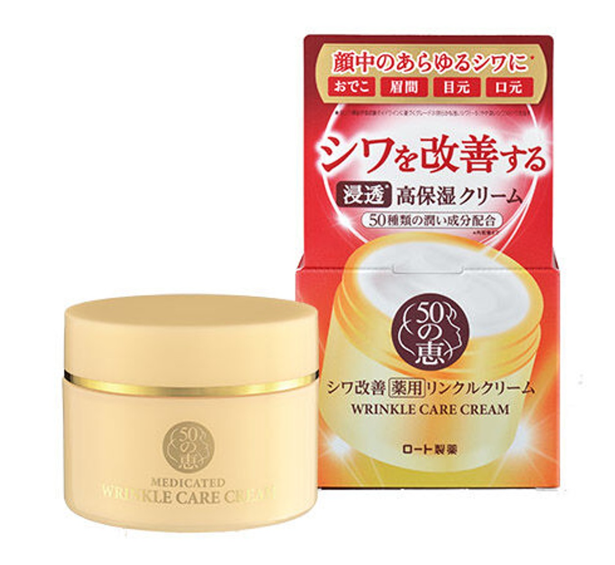 Rohto Mentholatum 50 Megumi Anti-wrinkle Cream