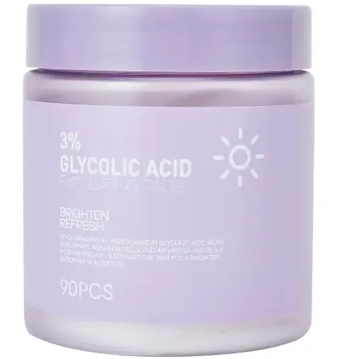 anko Brighten Refresh Exfoliating Pads - 3% Glycolic Acid