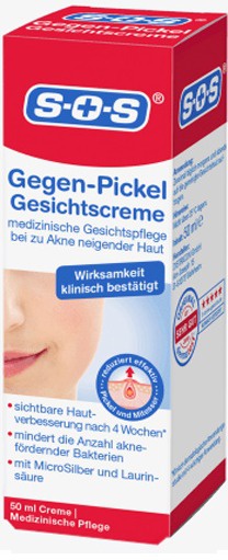 SoS Gegen-pickel Gesichtscreme (Anti-pimple face cream)