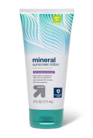 mineral sunscreen lotion