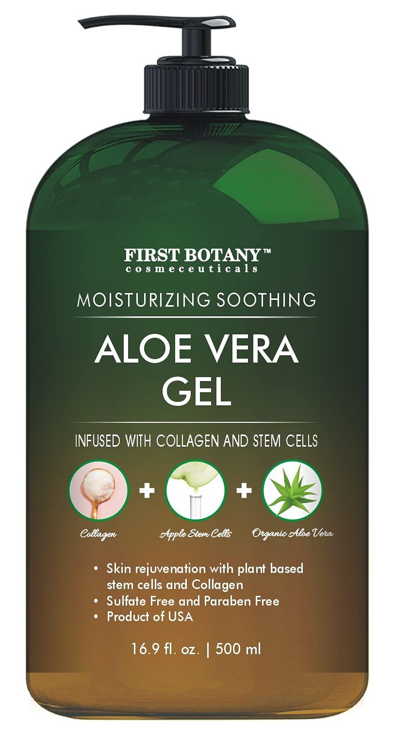 First Botany Aloe Vera Gel With Collagen And Stem Cells