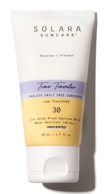 Solara Suncare Time Traveler Ageless Daily Face Sunscreen (Unscented)