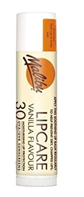 Malibu Lip Care Balm Vanilla Spf 30