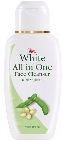 Viva Cosmetics White All In One Face Cleaner With Soybean