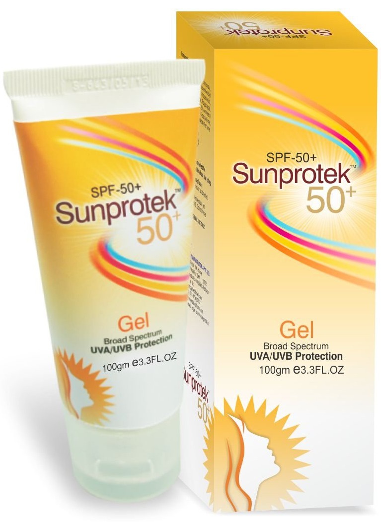 Alve pharmaceuticals Sunprotek Gel Spf 50