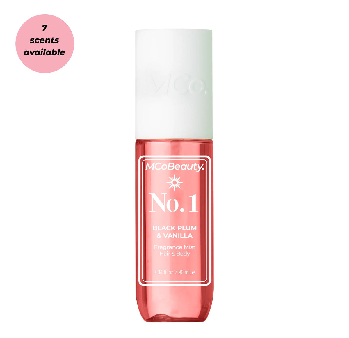 MCOBEAUTY Fragrance Mist Hair & Body 90ml - No.1 (black Plum & Vanilla)