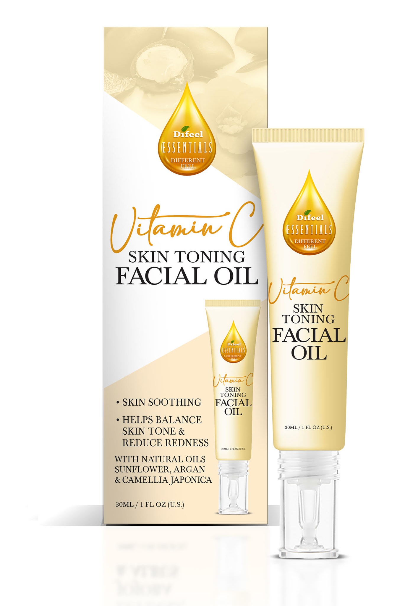 Difeel Essentials Facial Oil Skin Toning Vitamin C