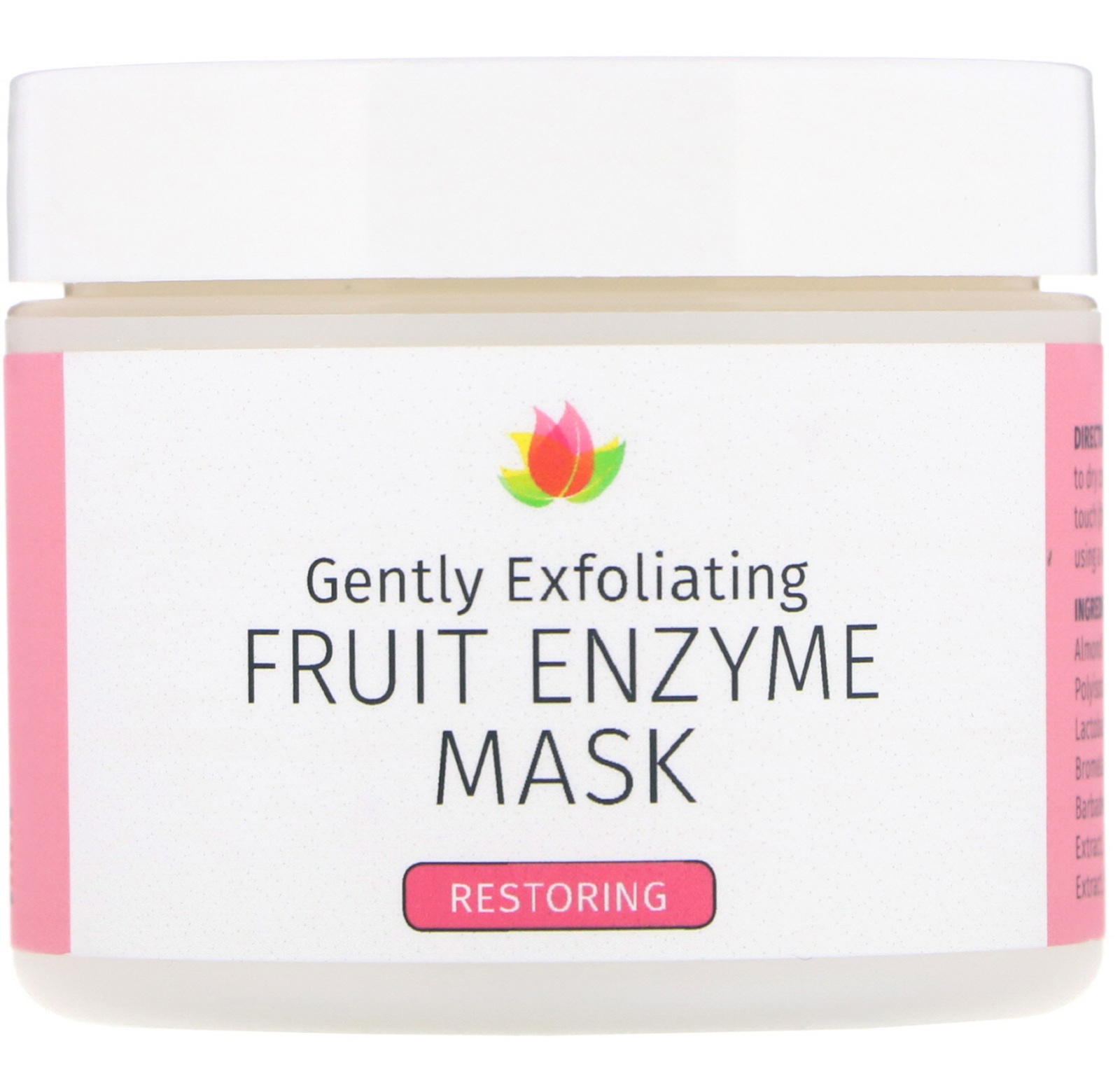 Reviva Labs Gently Exfoliating, Fruit Enzyme Mask