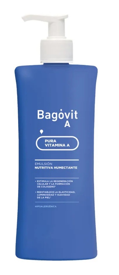 Bagóvit Pura Vitamina A - Emulsión Nutritiva Humectante