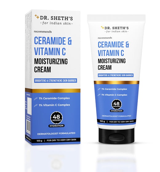 Dr Sheth Ceramide and Vitamin C Moisturizing Cream