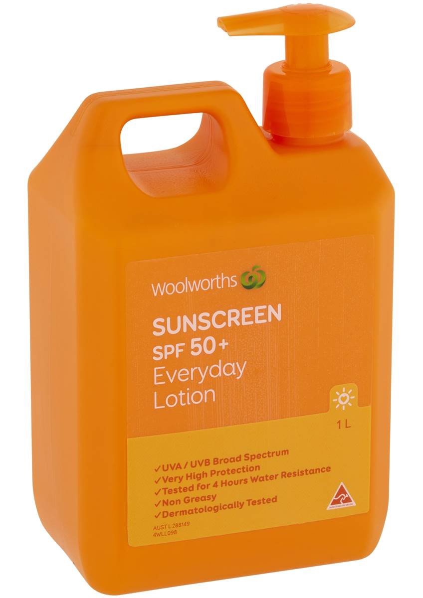 Woolworths  Sunscreen SPF 50+ Everyday Lotion