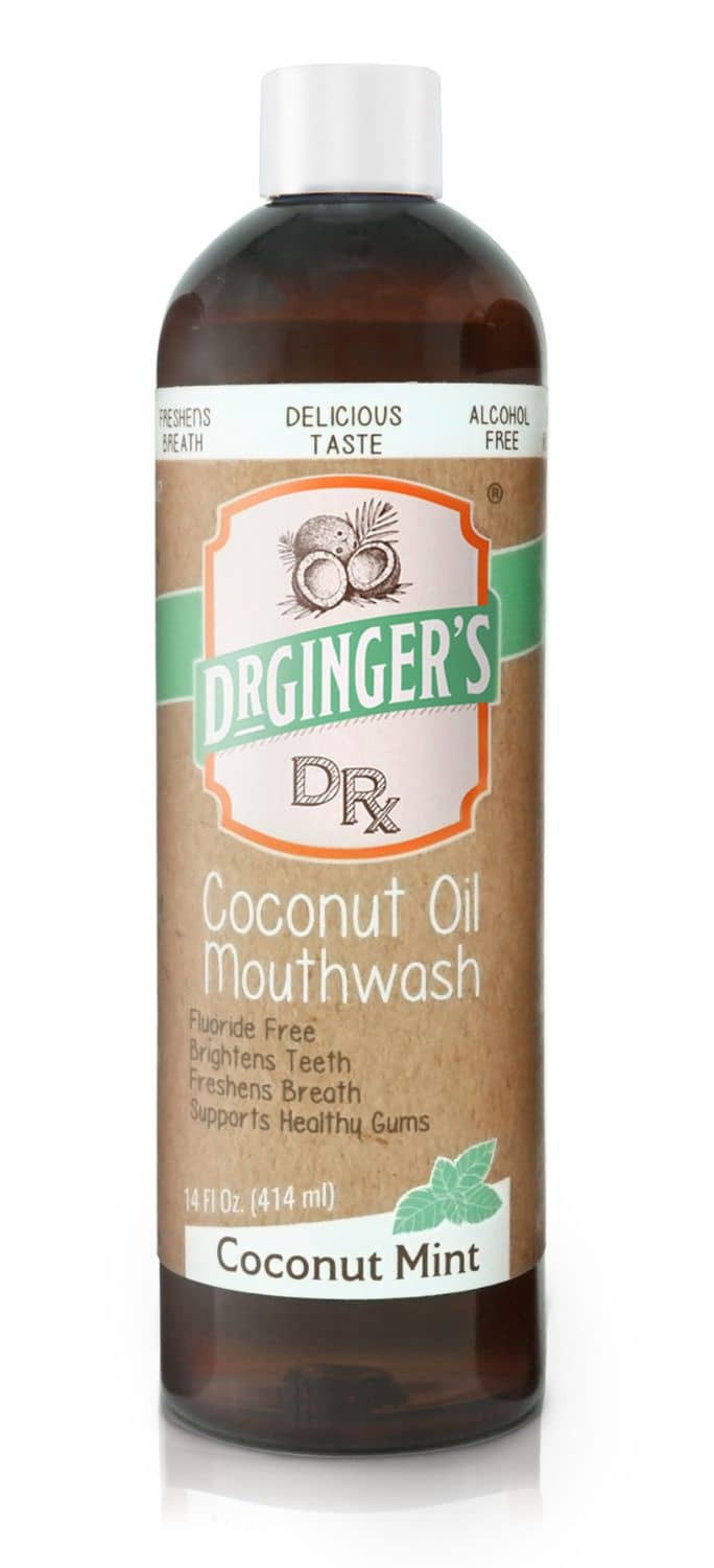 Dr. Ginger’s Coconut Oil Mouthwash