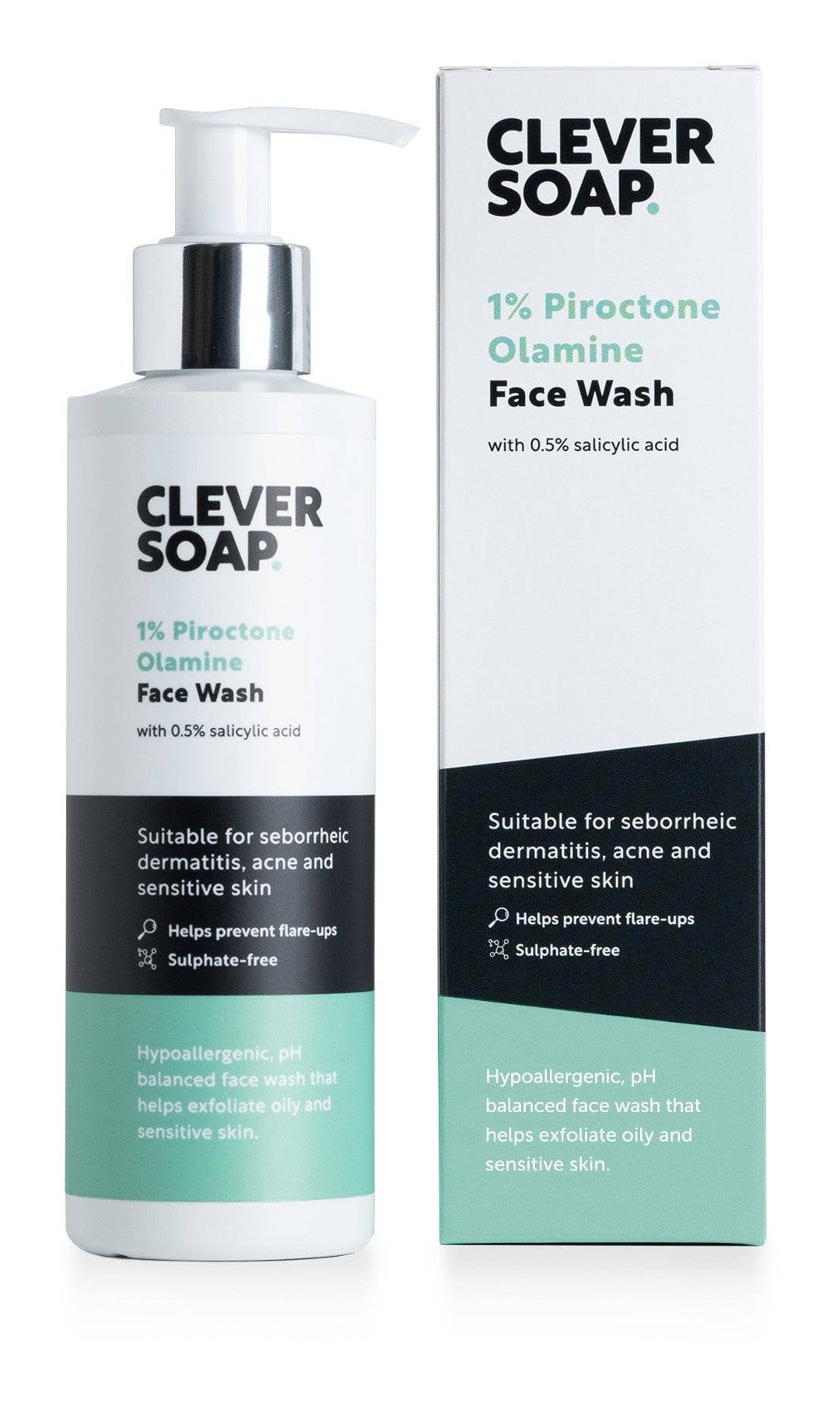 Clever Soap 1% Piroctone Olamine Face Wash