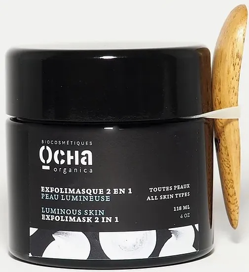 Ocha Organica Luminous Skin Exfolimask 2 In 1