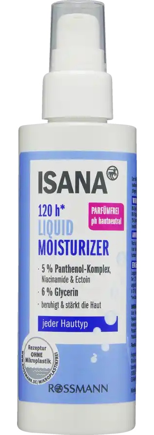 Isana 120h Liquid Moisturizer