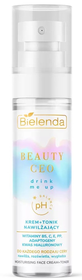 Bielenda Beauty CEO Drink Me Up Moisturising Cream + Toner