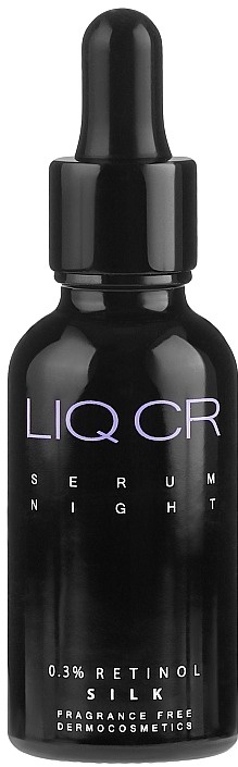 Liqpharm Serum Night 0.3% Retinol Silk ingredients (Explained)