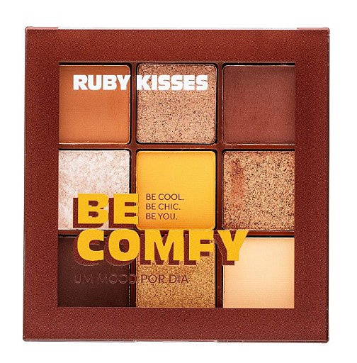 Ruby Kisses Paleta De Sombras Be Comfy