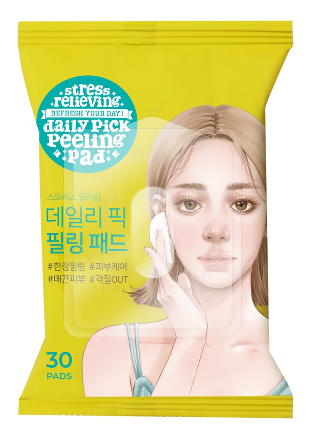 Ariul Stress Relieving Daily Pick Peeling Pad