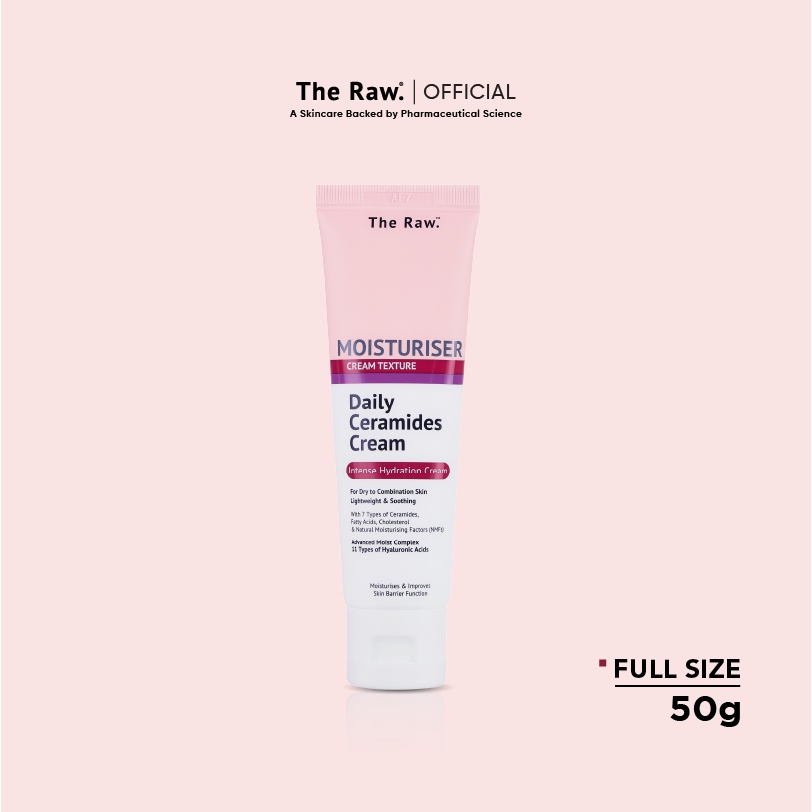The Raw. Daily Ceramides Cream Moisturiser (DCCM)
