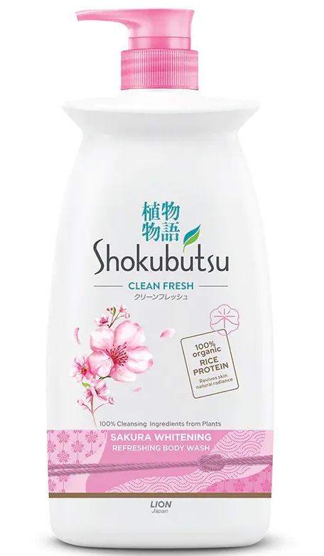Shokubutsu Body Shower Foam Sakura
