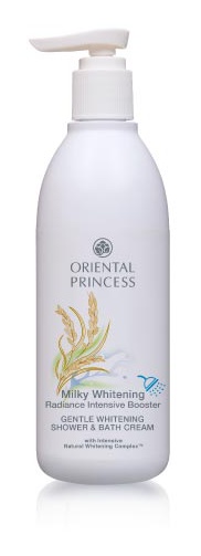 Oriental Princess Milky Whitening Radiance Intensive Booster Gentle Whitening Shower And Bath Cream