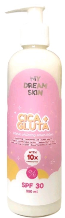 My dream skin Cica + Gluta Intense Whitening Lotion