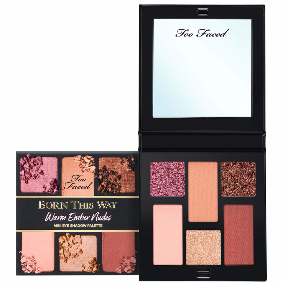 Born this way Warm Ember Nudes Mini Eye Shadow Palette