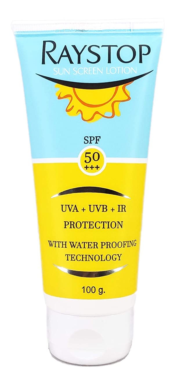 Raystop Sunscreen Lotion UVA +UVB + IR Protection
