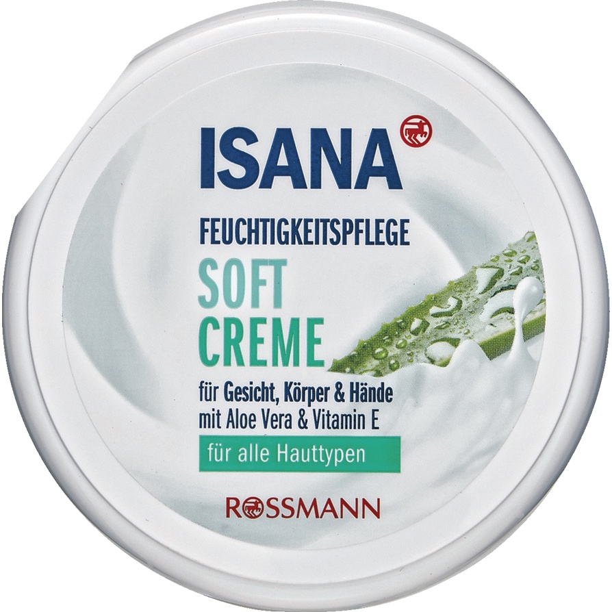 Isana Feuchtigkeitspflege Soft Creme