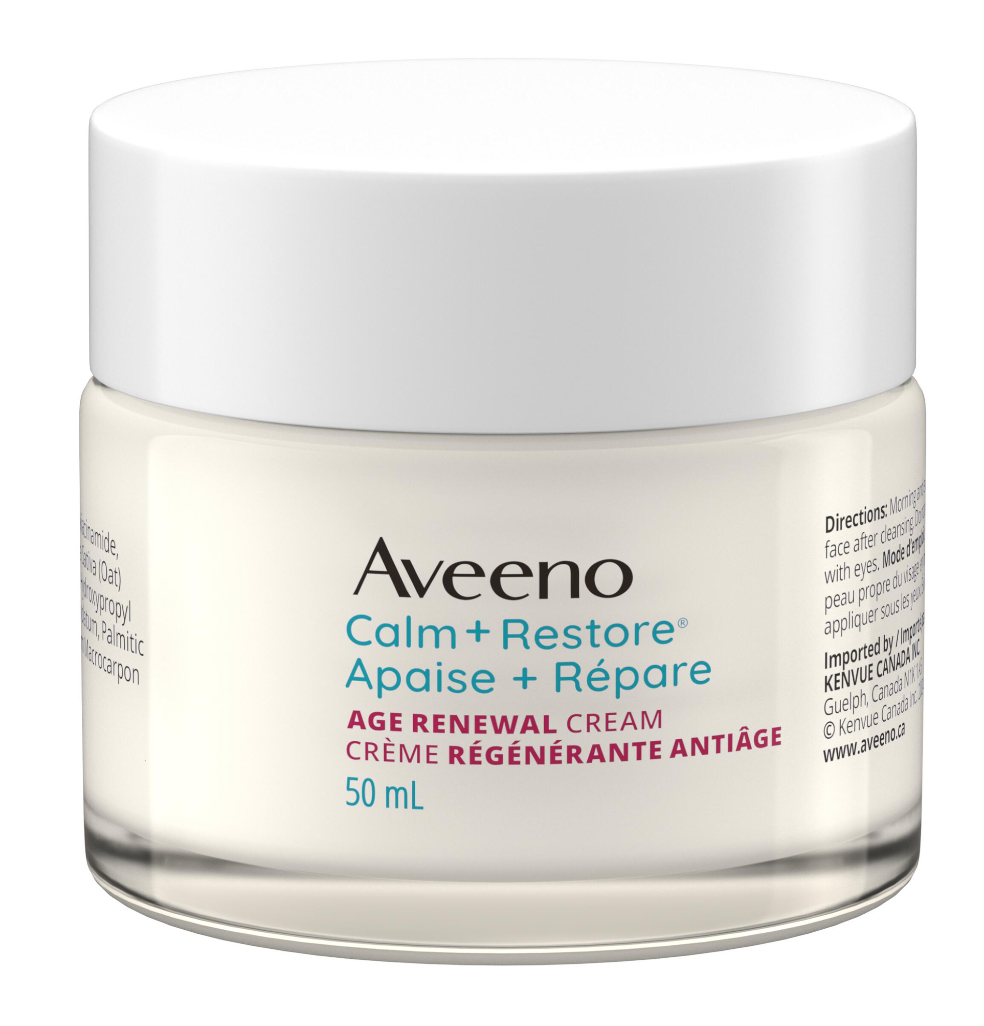 Aveeno Calm + Restore Age Renewal Cream