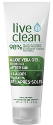 Live Clean After Sun Aloe Vera Gel