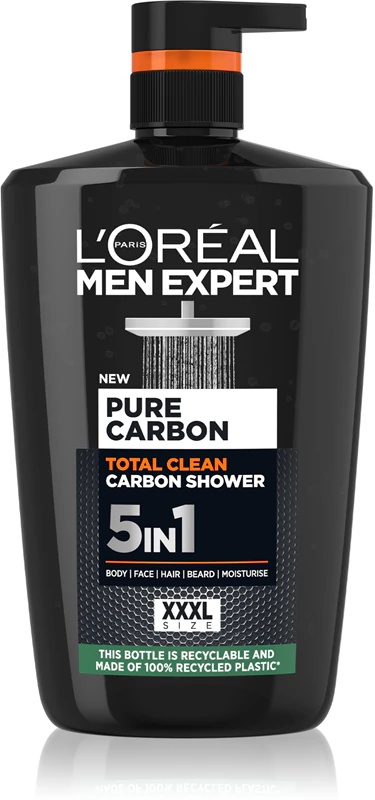 L’oreal Paris men expert Pure Carbon Total Clean Shower Gel 5-in-1