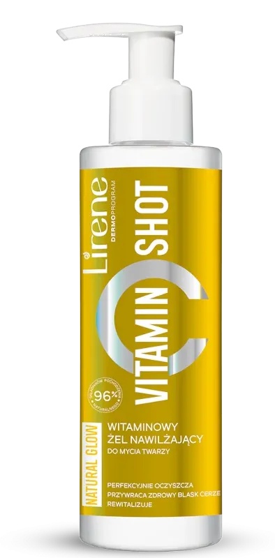 Lirene Vitamin Shot Vitamin Moisturizing Face Cleansing Gel