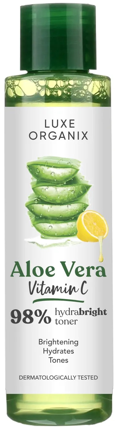 Luxe Organix 98% Aloe Vera Calming Toner with Vitamin C