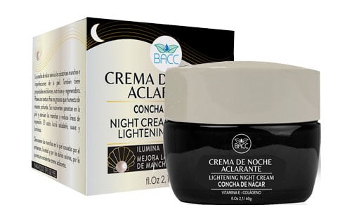 Bacc Crema De Noche Aclarante Concha De Nácar