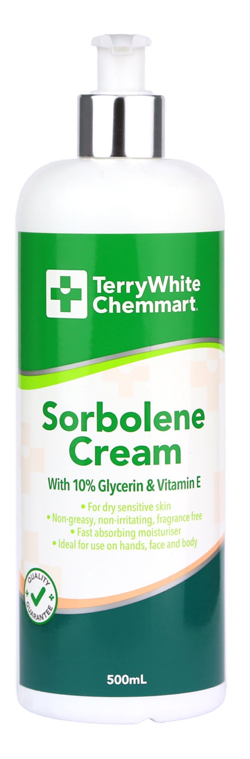Terry white chemmart Sorbolene Cream With 10% Glycerine And Vitamin E
